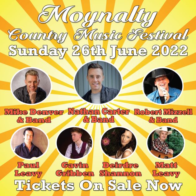 Moynalty Country Music Festival 26th June 2022 Discover Boyne Valley